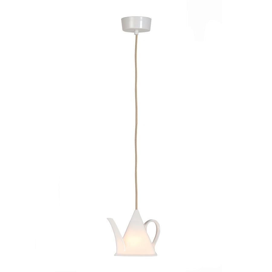 ORIGINAL BTC Teapot 0 Pendant Light, White
