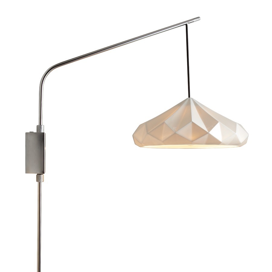 ORIGINAL BTC Hatton 4 Wall Light, Black Braided Cable