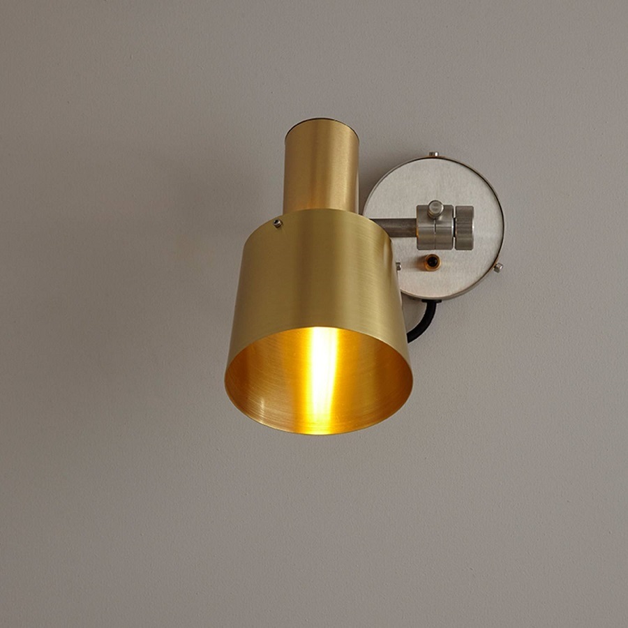 ORIGINAL BTC Chester Wall Light, Black Braided Cable
