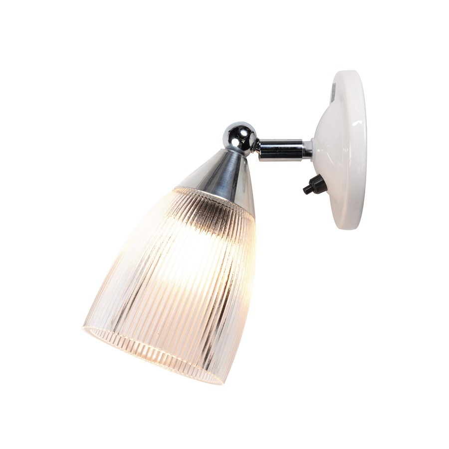 ORIGINAL BTC Mann Prismatic Switched Wall Light