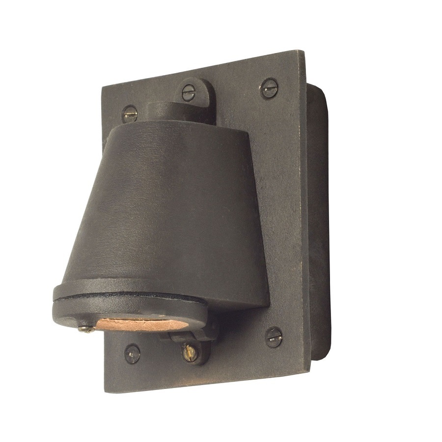 ORIGINAL BTC Mast Light with Cast Transformer Box - Sandblasted Weathered Bronze