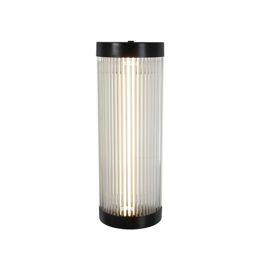 ORIGINAL BTC Pillar LED Wall Light, 40/15cm - Weathered Brass