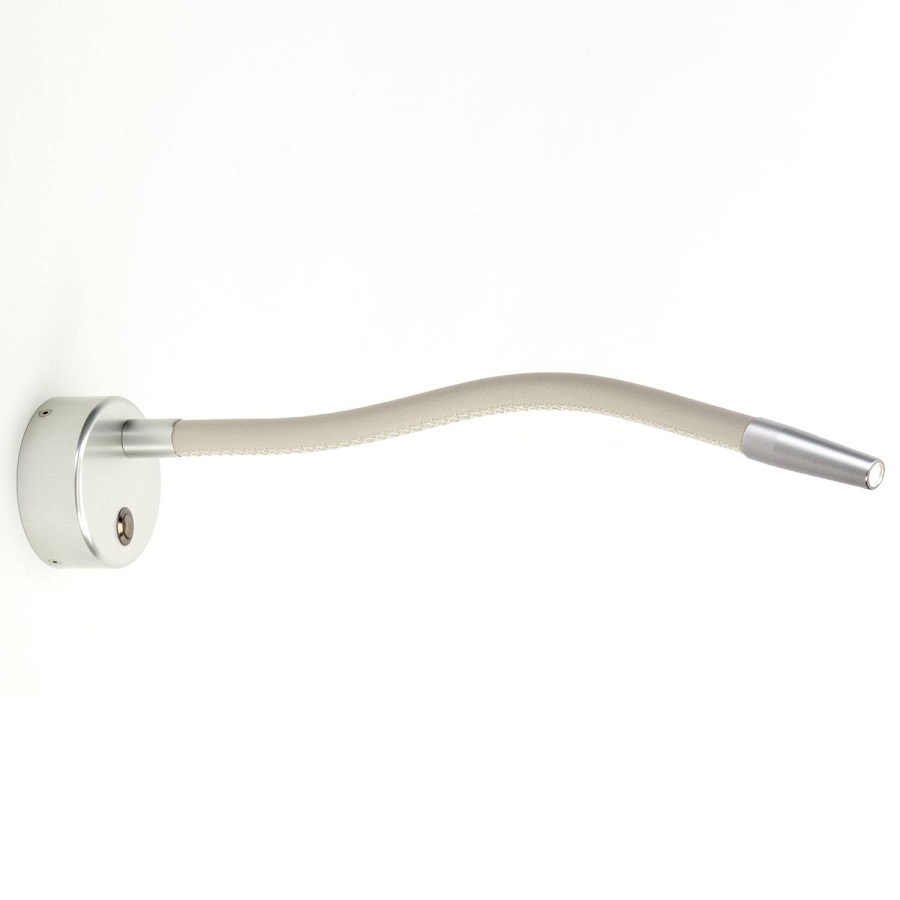 ORIGINAL BTC Nimbus Wall Light - Clear anodised, off white