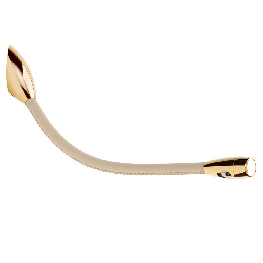 ORIGINAL BTC Jet Stream Surface Mount Light - Gold plated, beige