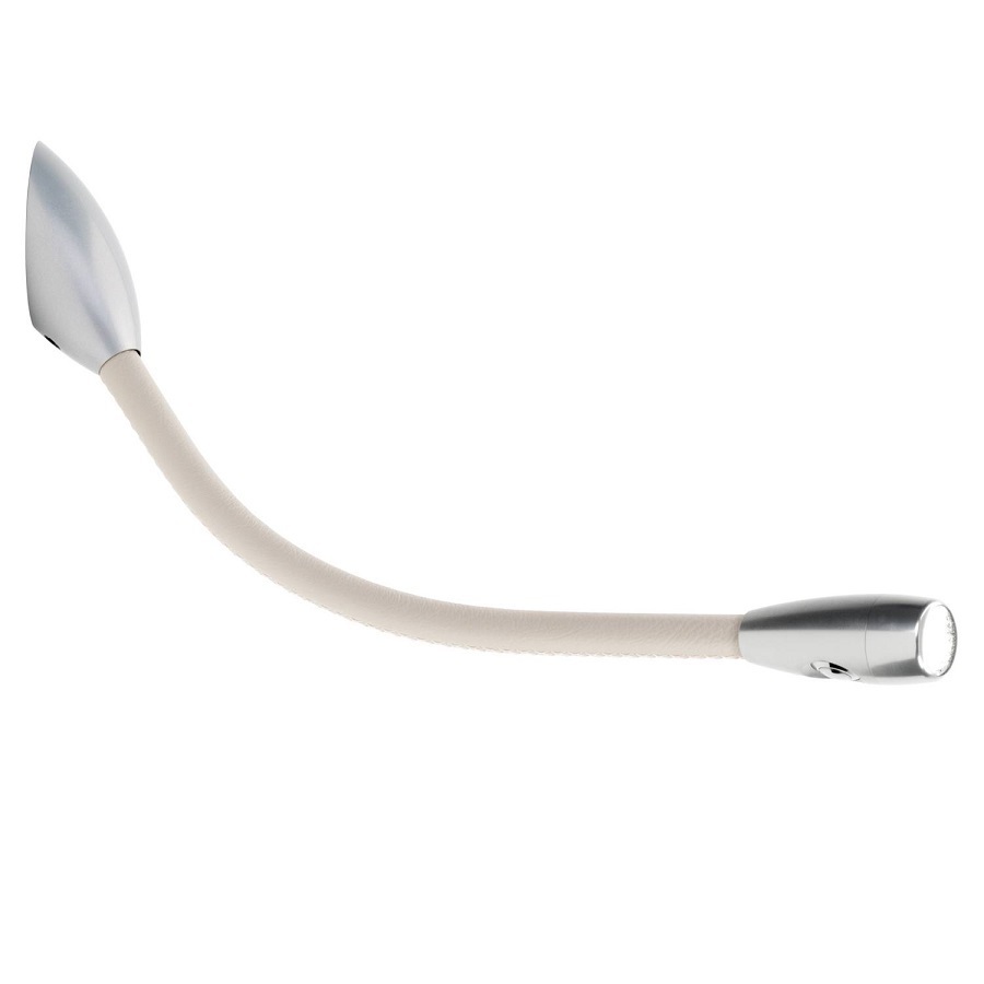 ORIGINAL BTC Jet Stream Surface Mount Light -  Clear anodised, off white