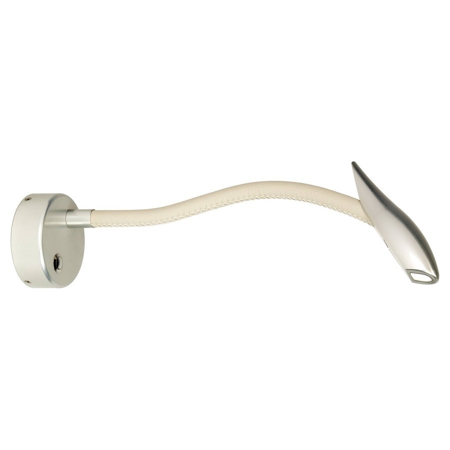 ORIGINAL BTC Maestro Wall Light - Clear anodised, off white