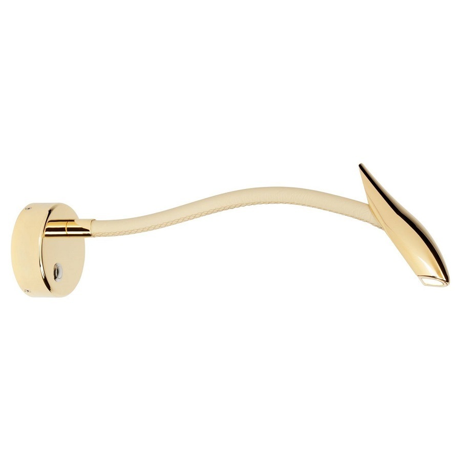 ORIGINAL BTC Maestro Wall Light - Gold plated, beige