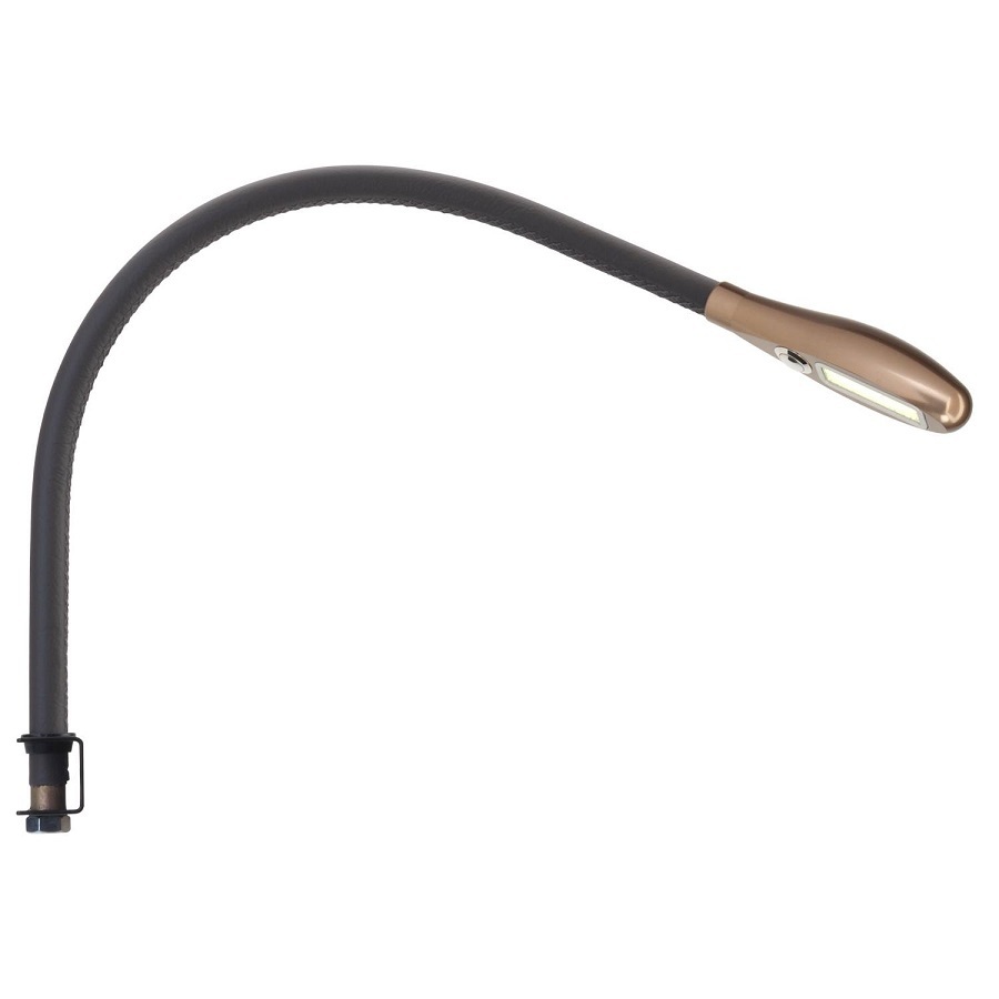 ORIGINAL BTC Cirrus Over the Bedhead Light - Anodised bronze, mushroom