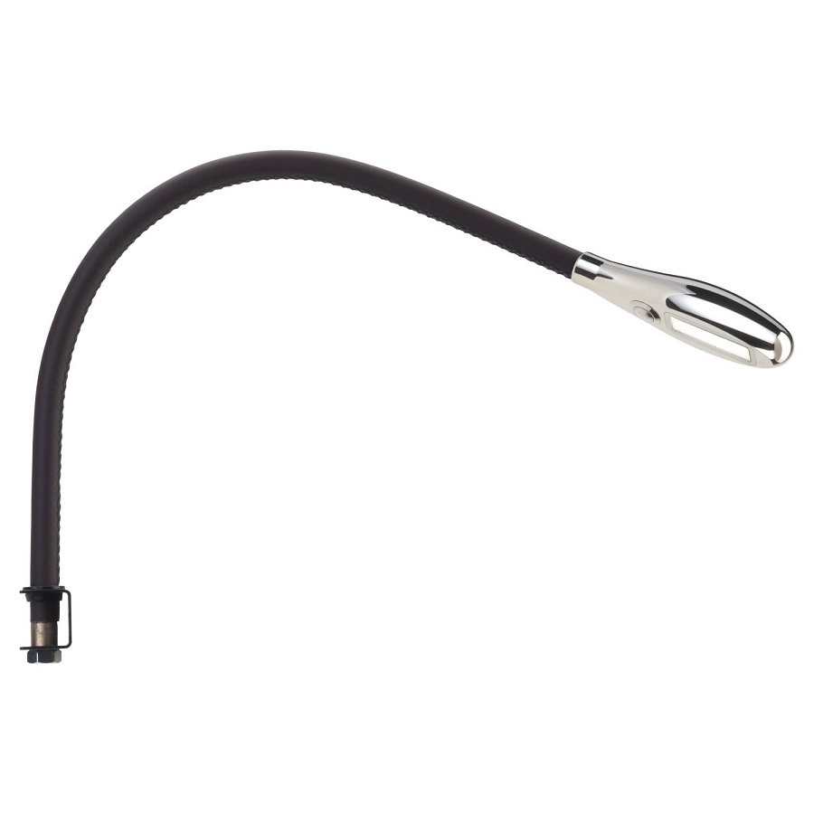 ORIGINAL BTC Cirrus Over the Bedhead Light - Polished nickel, chocolate brown