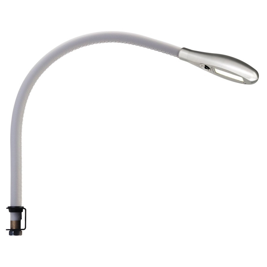 ORIGINAL BTC Cirrus Over the Bedhead Light - Clear anodised, off white