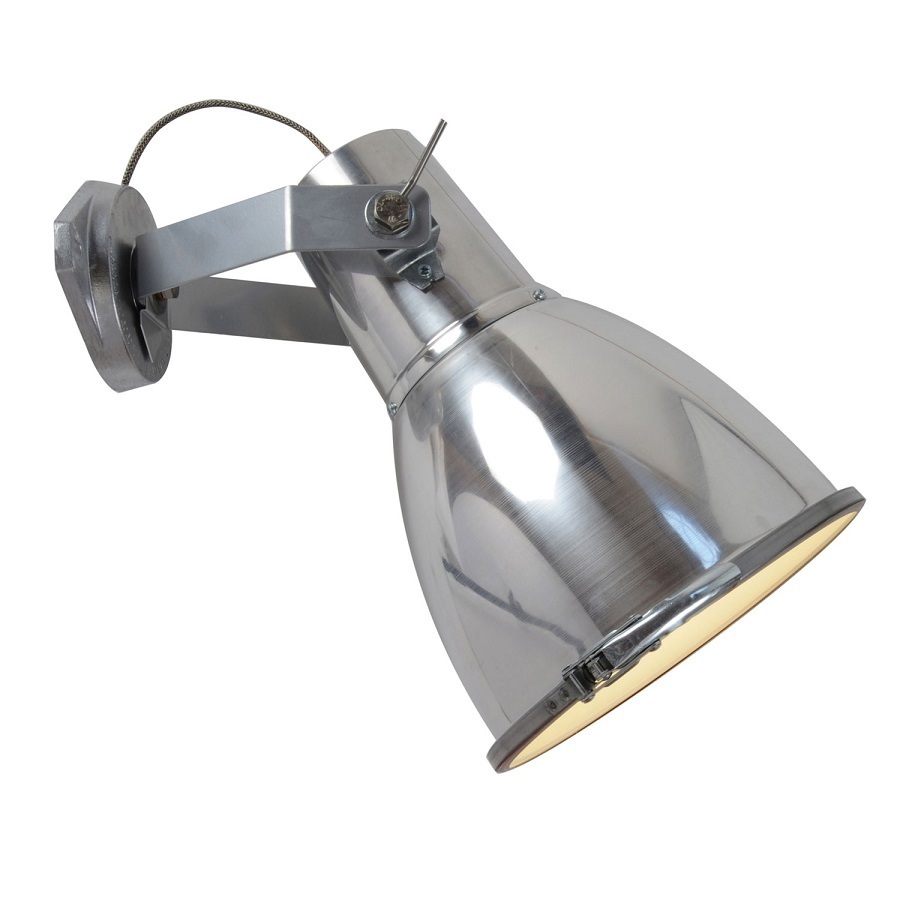 ORIGINAL BTC Stirrup 3 Wall Light with Sandblasted Glass - 