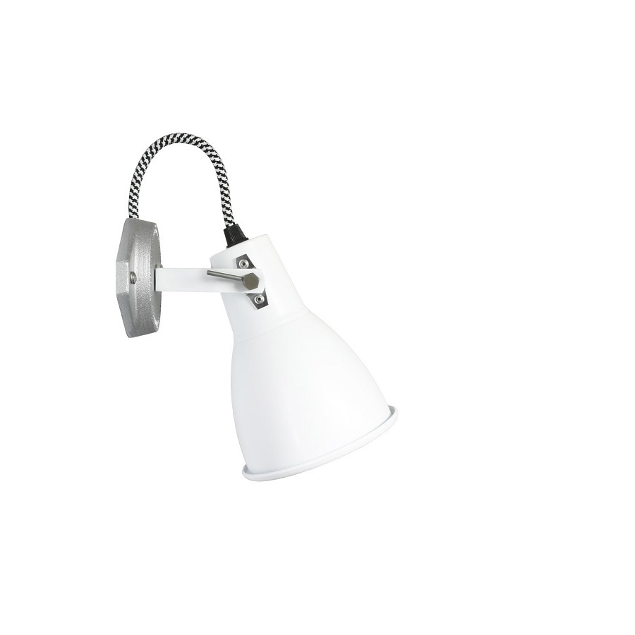 ORIGINAL BTC Stirrup 1 Single Wall Light - White