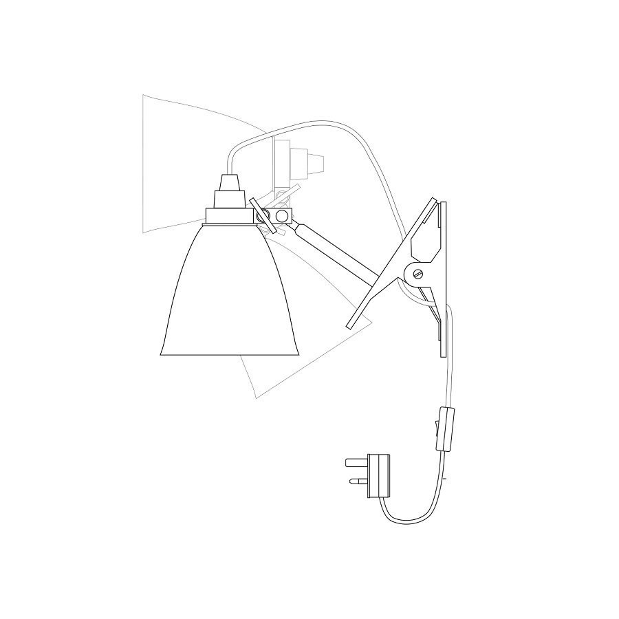 ORIGINAL BTC Hector Small Dome Clip Light