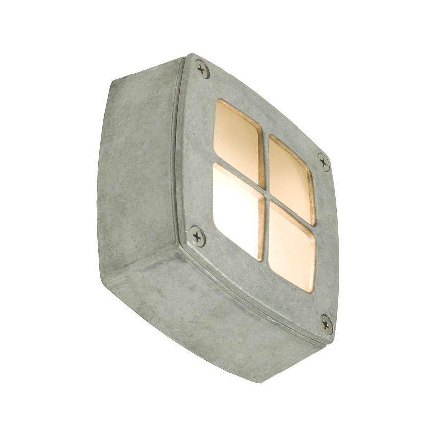 ORIGINAL BTC Wall/Ceiling Light Square Cross Guard - Aluminium
