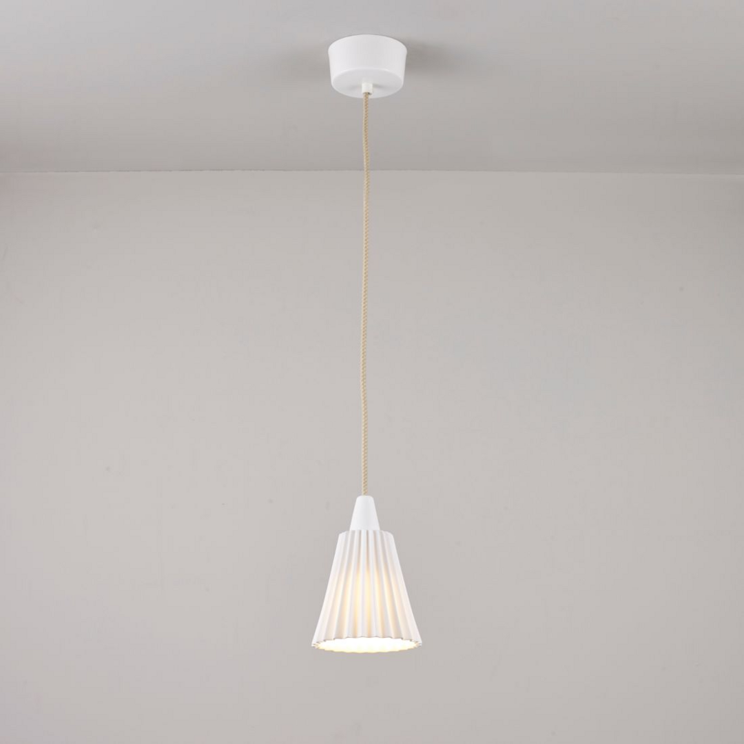 Original BTC Hector Medium Pleat  - Pendelleuchte