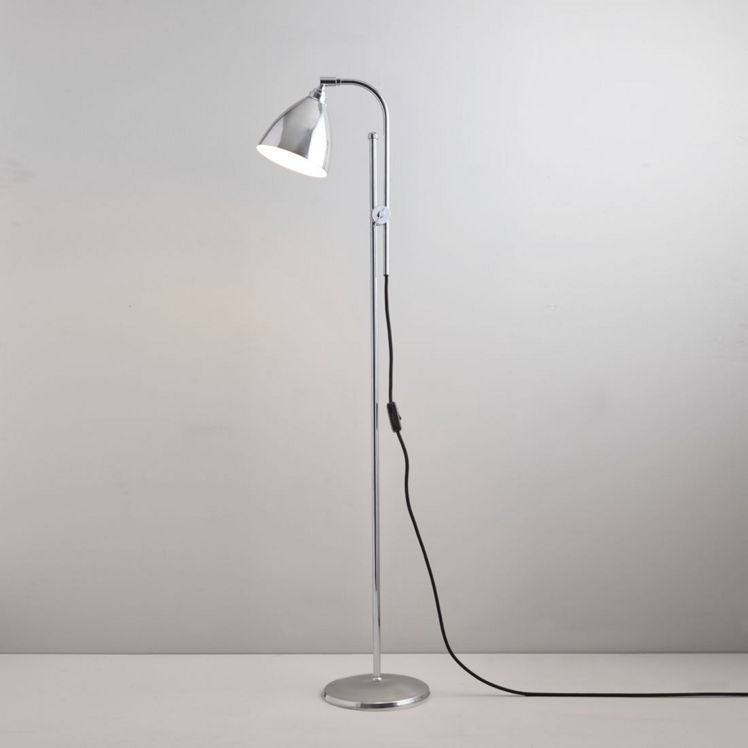 Original BTC Task - Stehleuchte - Polished-Aluminium