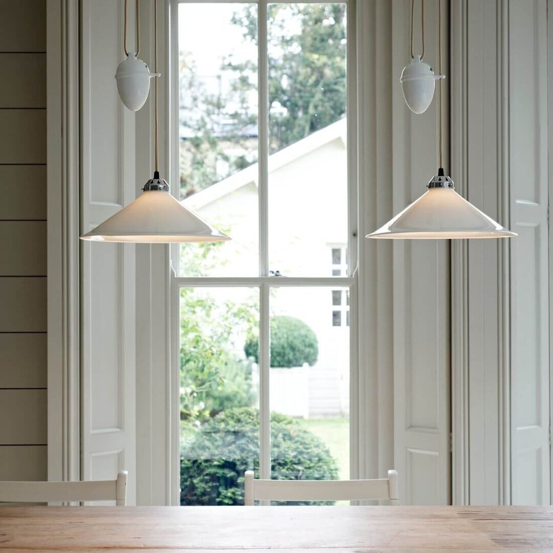 Original BTC Cobb Rise & Fall Large Pendant Light - Pendelleuchte