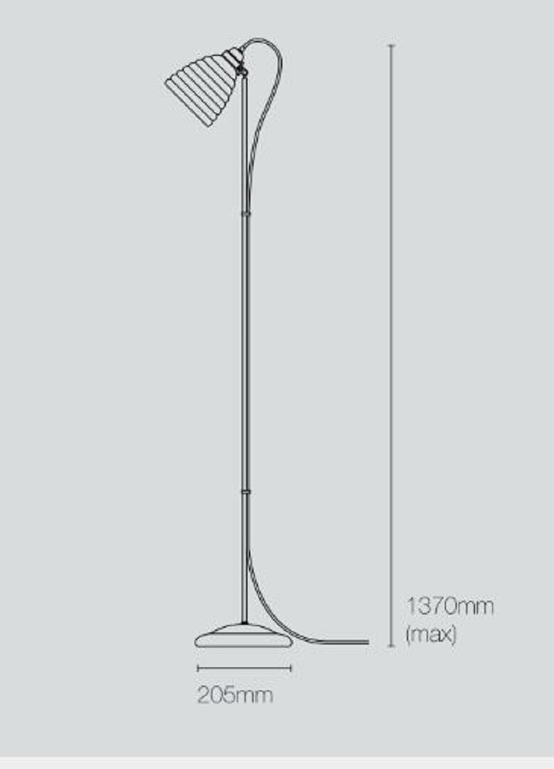 Original BTC Hector Bibendum Floor Light - Stehleuchte
