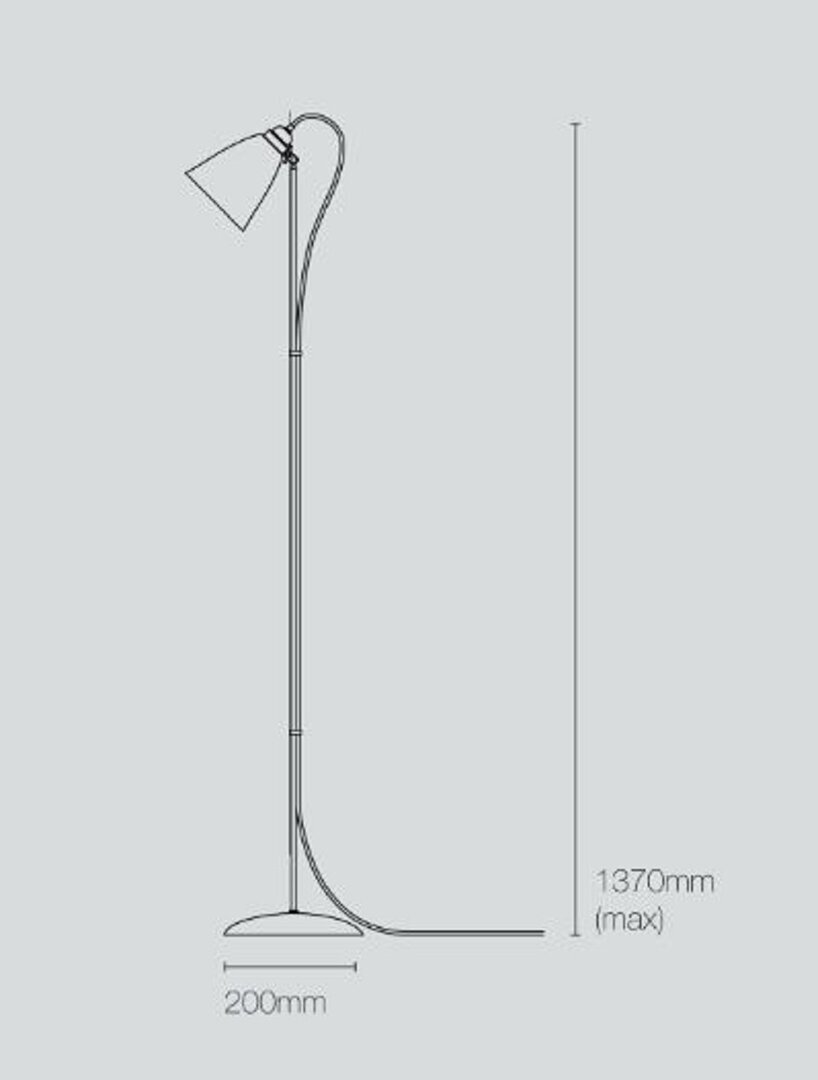 Original BTC Hector 30 Floor Light - Stehleuchte