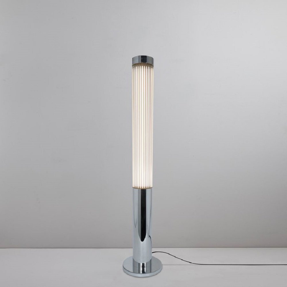 Original BTC Pillar Floor Light - Stehleuchte - Verchromt