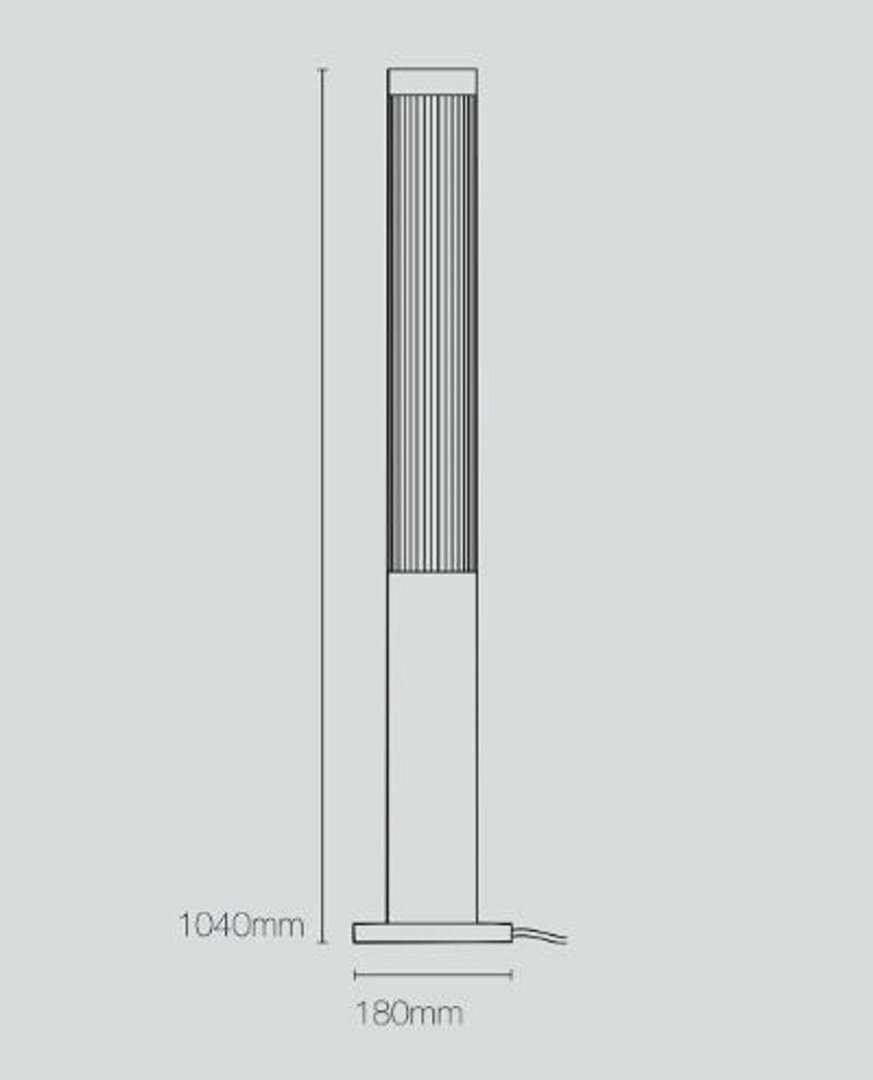 Original BTC Pillar Floor Light - Stehleuchte