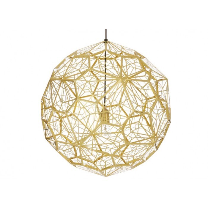 Tom Dixon Etch Web Brass