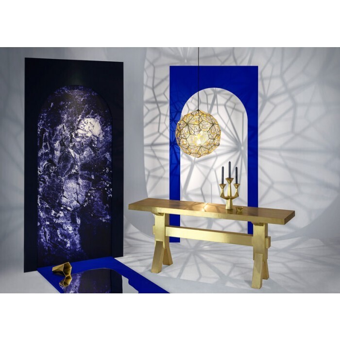 Tom Dixon Etch Web Brass