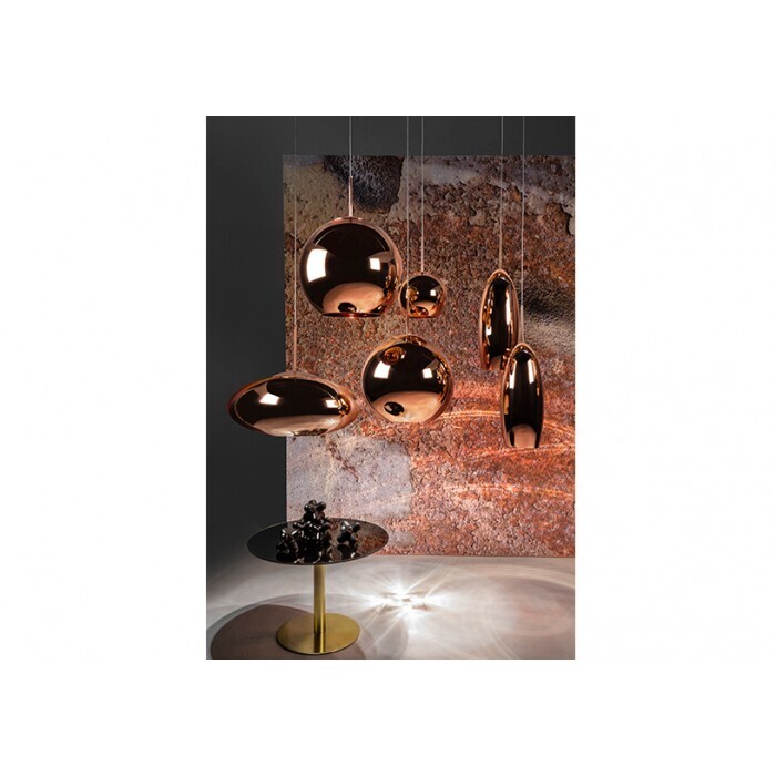 Tom Dixon Copper Pendant Wide