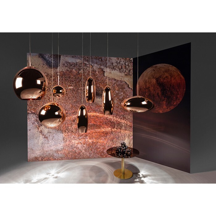 Tom Dixon Copper Pendant Wide