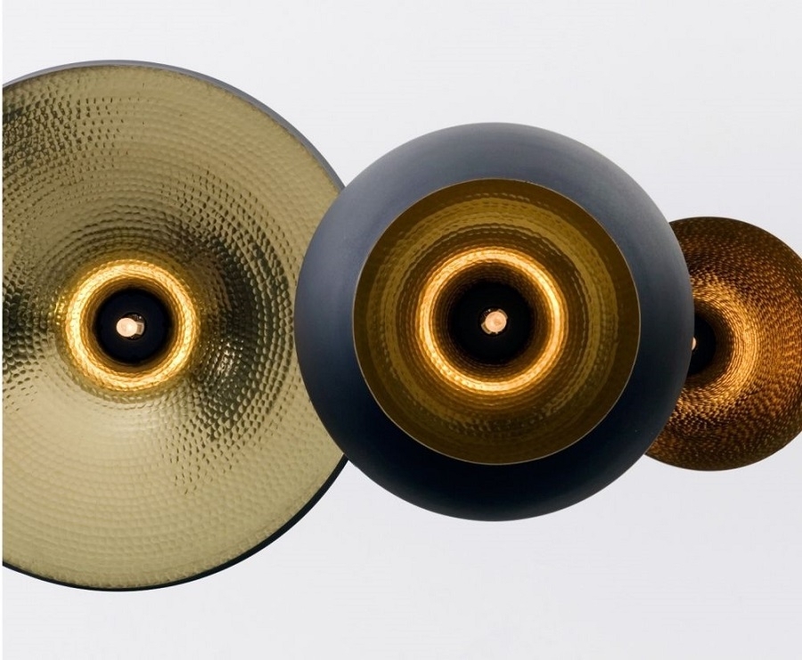 Tom Dixon Beat Black Range Round Pendant System