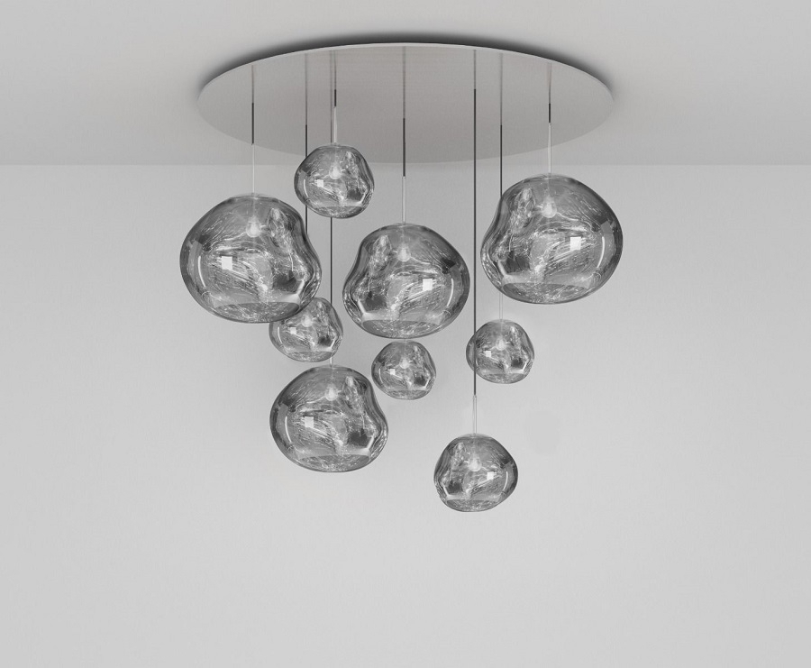 Tom Dixon Melt Chrome Mega Pendant System