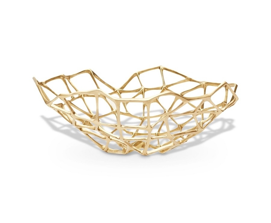Tom Dixon Bone Bowl Extra Large Brass