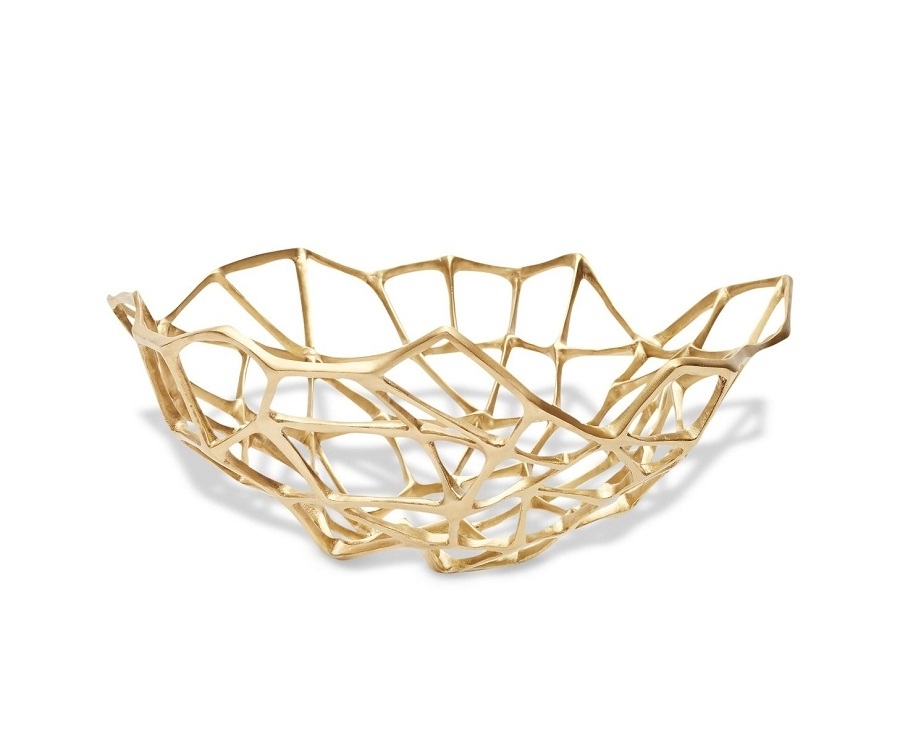 Tom Dixon Bone Bowl Extra Large Brass