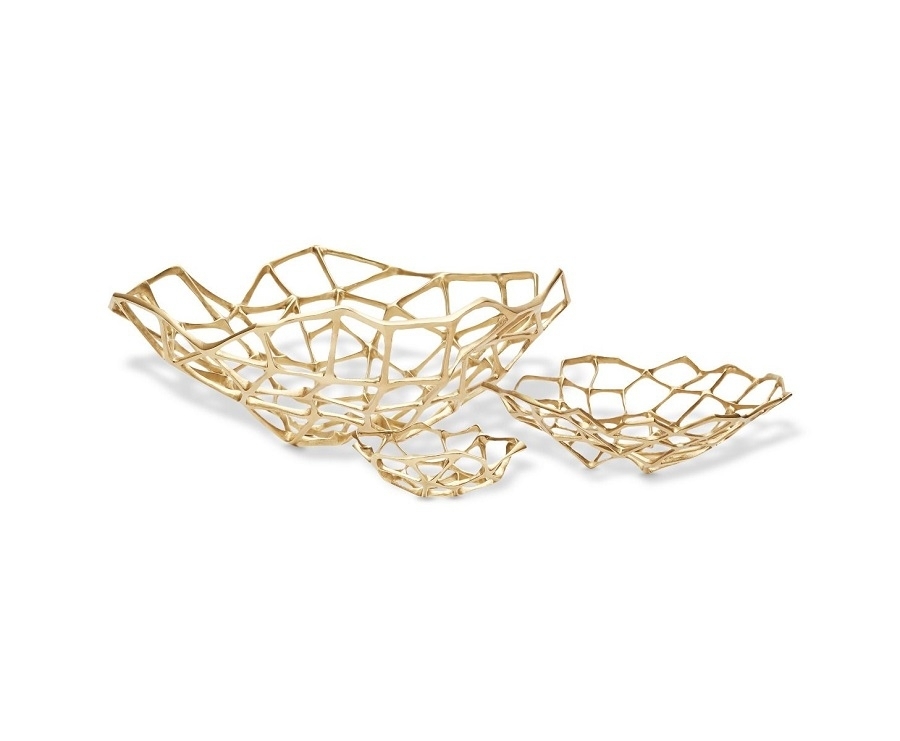 Tom Dixon Bone Bowl Extra Large Brass