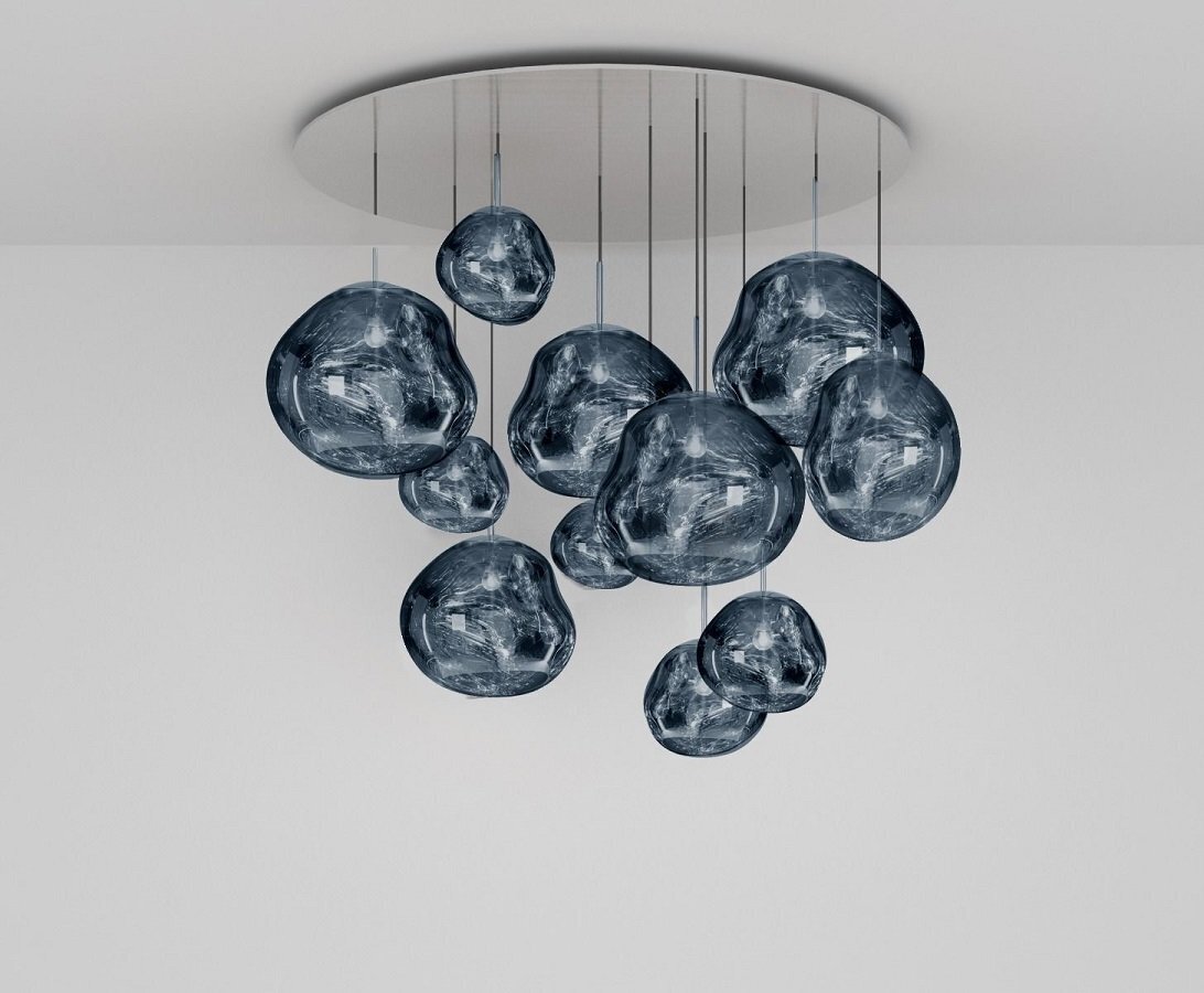 Tom Dixon Melt Smoke Mega Pendant System