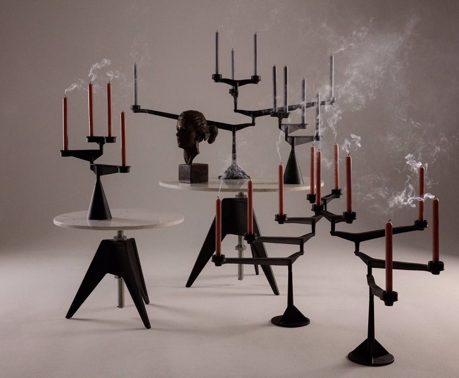 Tom Dixon Spin Candelabra Mini