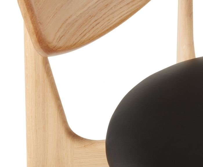 Tom Dixon Slab Chair with Upholstered - Natural