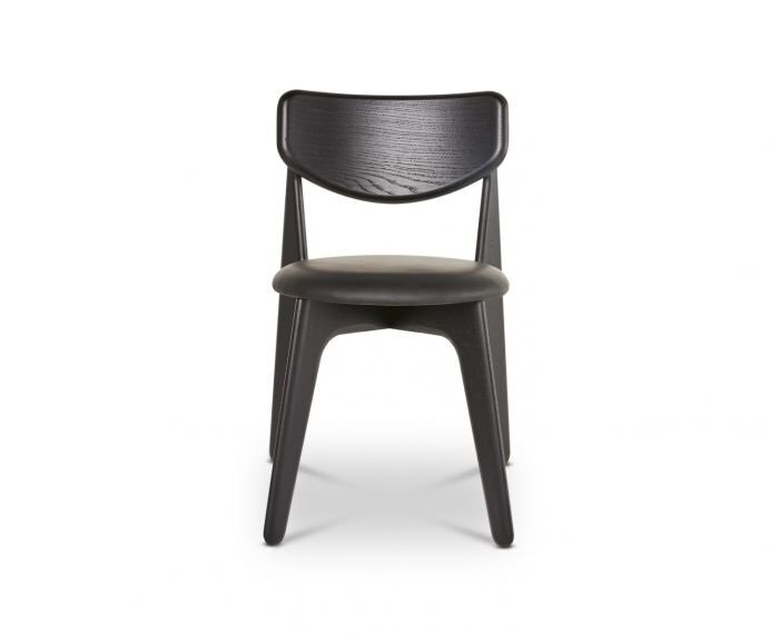 Tom Dixon Slab Chair with Upholstered - Black