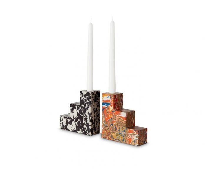 Tom Dixon Swirl Stepped Bookends Set Of 2