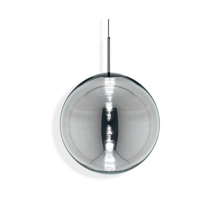 Tom Dixon Globe Pendelleichte Chrom