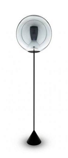 Tom Dixon Stehleuchte Globe Cone Chrom