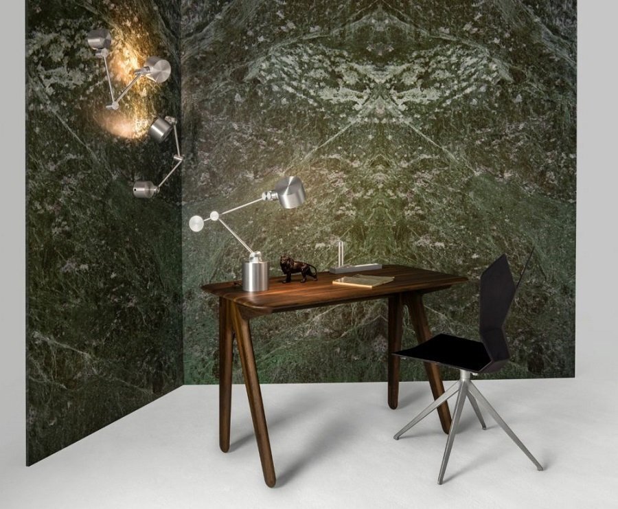 Tom Dixon Slab Desk 60 x 120 cm - Fumed Oak
