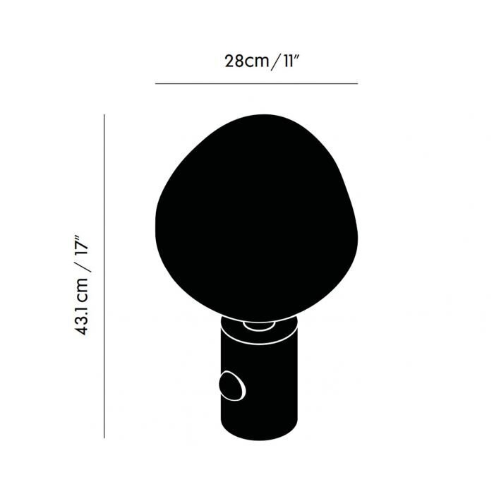 Tom Dixon, Tom Dixon Melt Table - Tischlampe