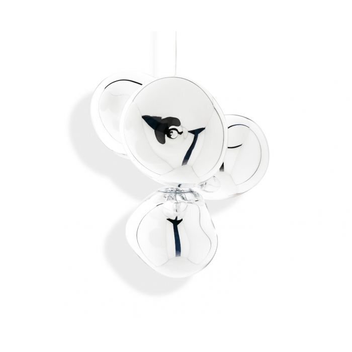 Tom Dixon Melt Chandelier - Kronleuchter - Chrome - Small