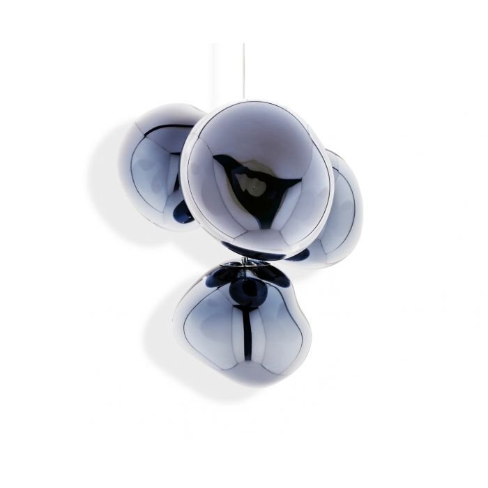 Tom Dixon Melt Chandelier - Kronleuchter - Smoke - Small