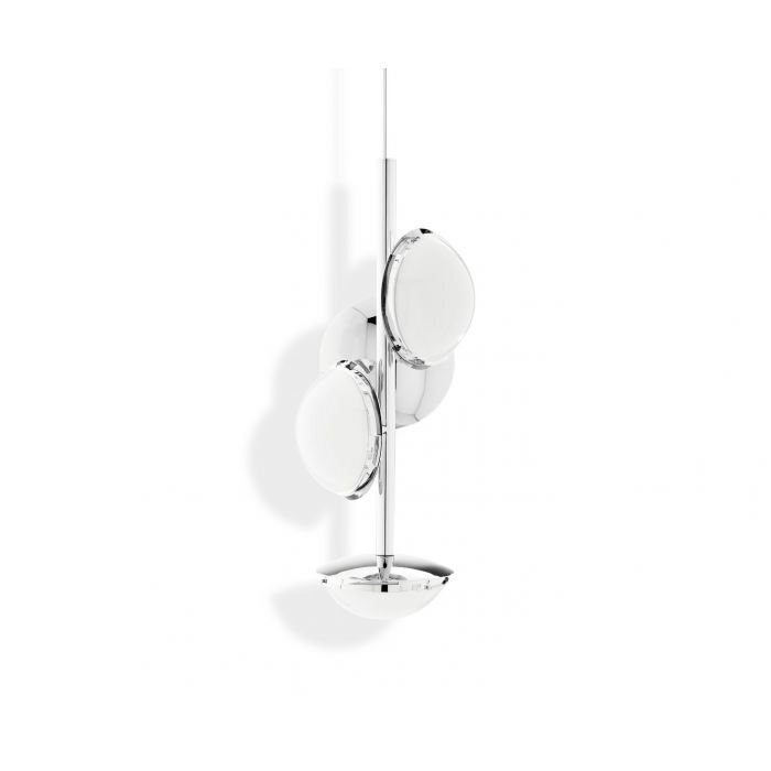 Tom Dixon Melt Chandelier - Kronleuchter - Chrome - Small