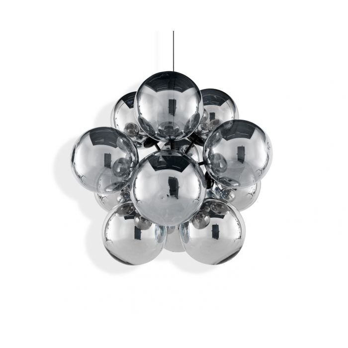 Tom Dixon Burst Chandelier CB - Kronleuchter - Chrome
