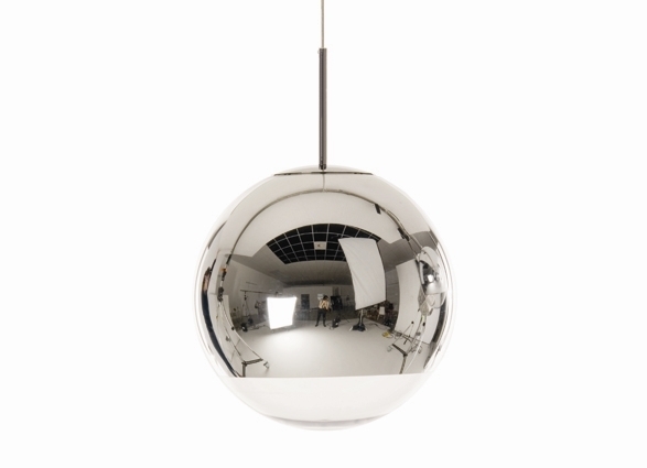 Tom Dixon Mirror Ball Hängeleuchte - Silber