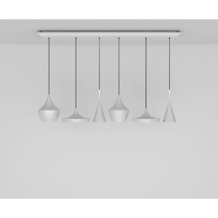 Tom Dixon Beat White Range LED Pendant System - Pendelleuchten - Linear