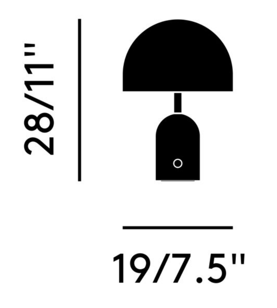 Tom Dixon  Bell Portable LED - tragbare Leuchte - Preis pro Stück